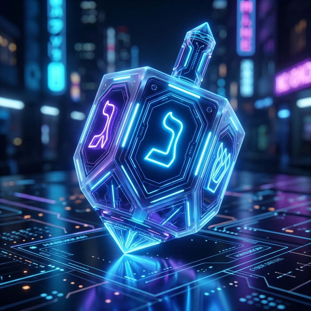 Vibe Coded Dreidel Graphic